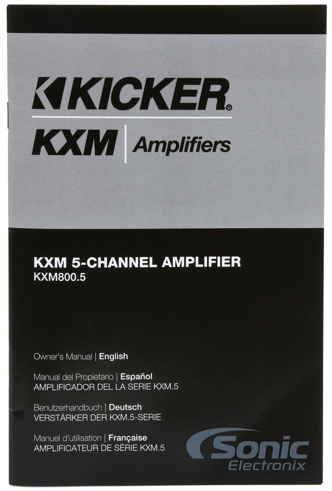 Kicker KXM800.5 (40KXM800.5) Image 6