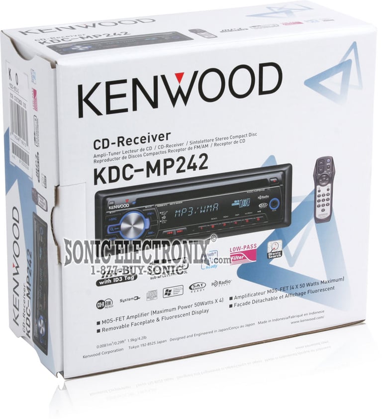 Kenwood KDC-MP242 Image 6