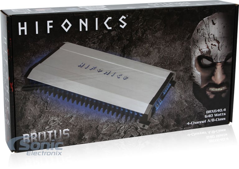 Hifonics BRX640.4 Open Box Complete Image 7