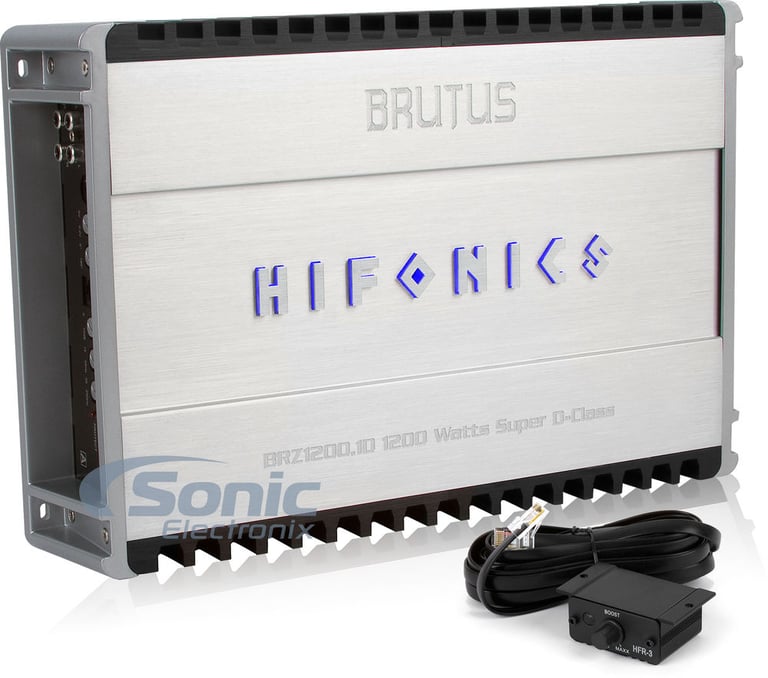 Hifonics Brutus BRZ1200.1D OPEN BOX COMPLETE Image 1