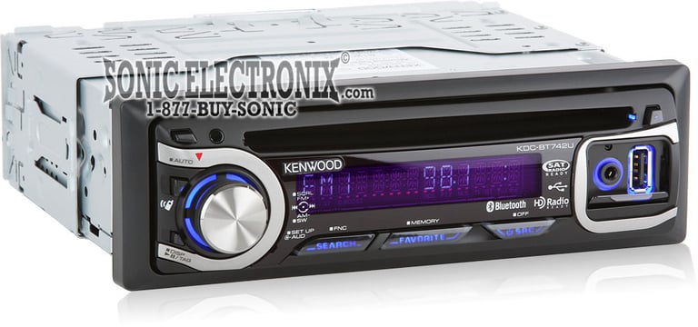 Kenwood KDC-BT742U R/B Image 2