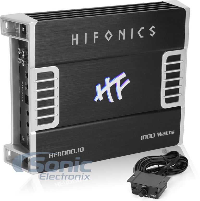 Hifonics HFi1000.1D Open Box Complete (Good, Used) Image 1