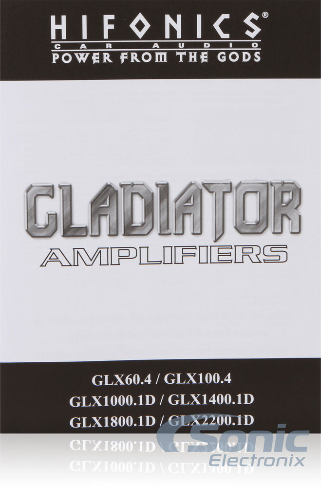 Hifonics GLX60.4 (Factory Refurbished) Image 7