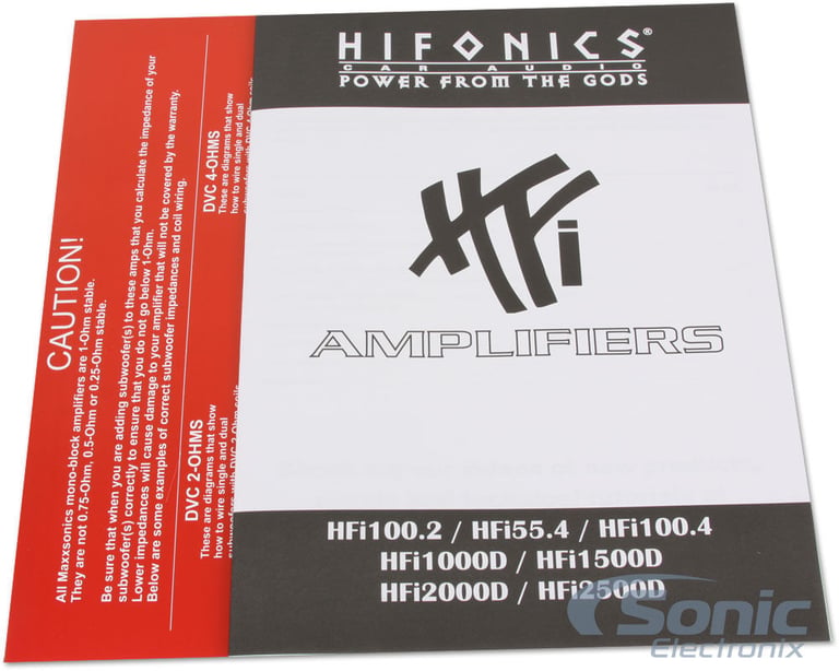 Hifonics HFi2000D (Factory Refurbished) Image 7