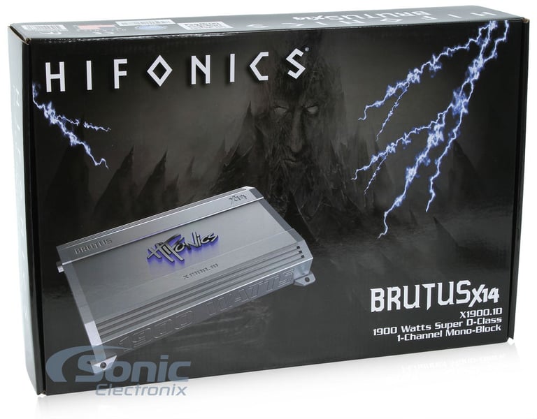 Hifonics X1900.1D-RB (Factory Refurbished) Image 8