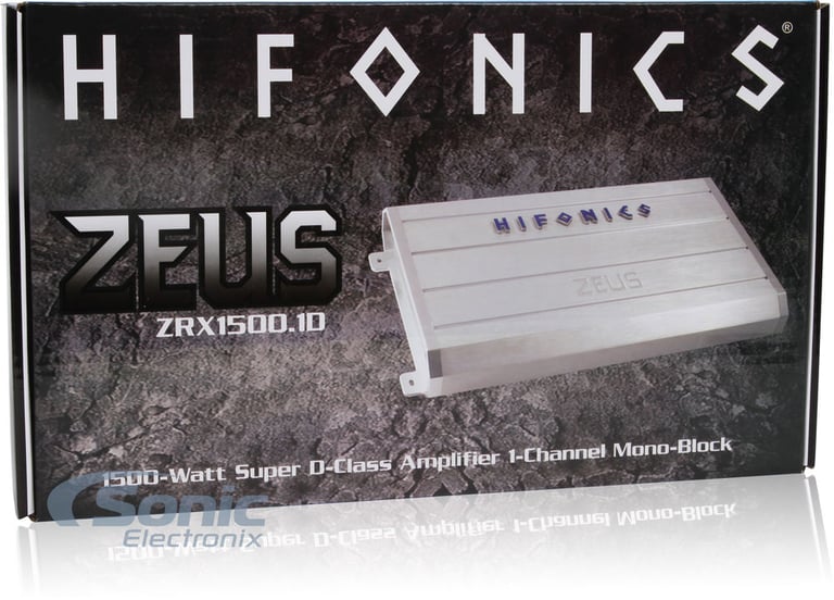 Hifonics ZRX1500.1D (Factory Refurbished) Image 7