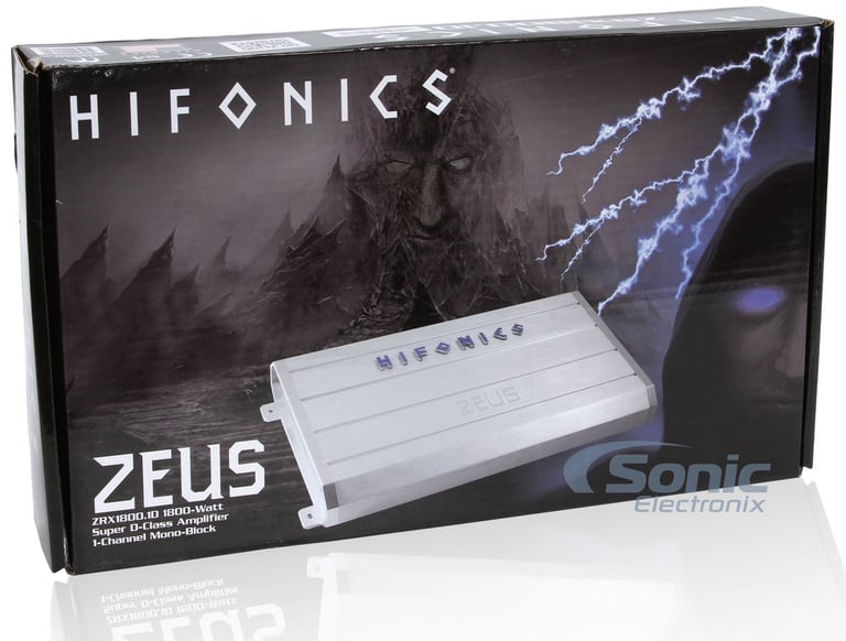 Hifonics Zeus ZRX1800.1D Image 6