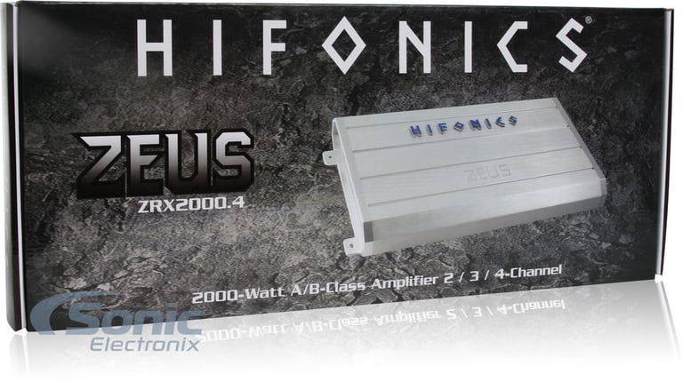 Hifonics ZRX2000.4 (Factory Refurbished) Image 7