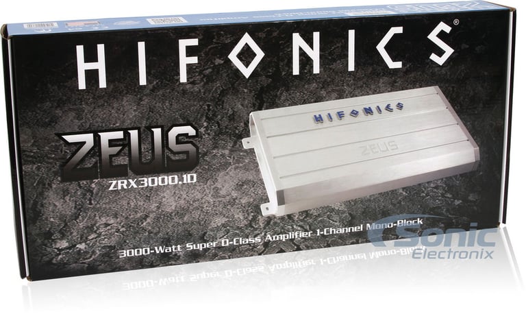 Hifonics Zeus ZRX3000.1D Image 6