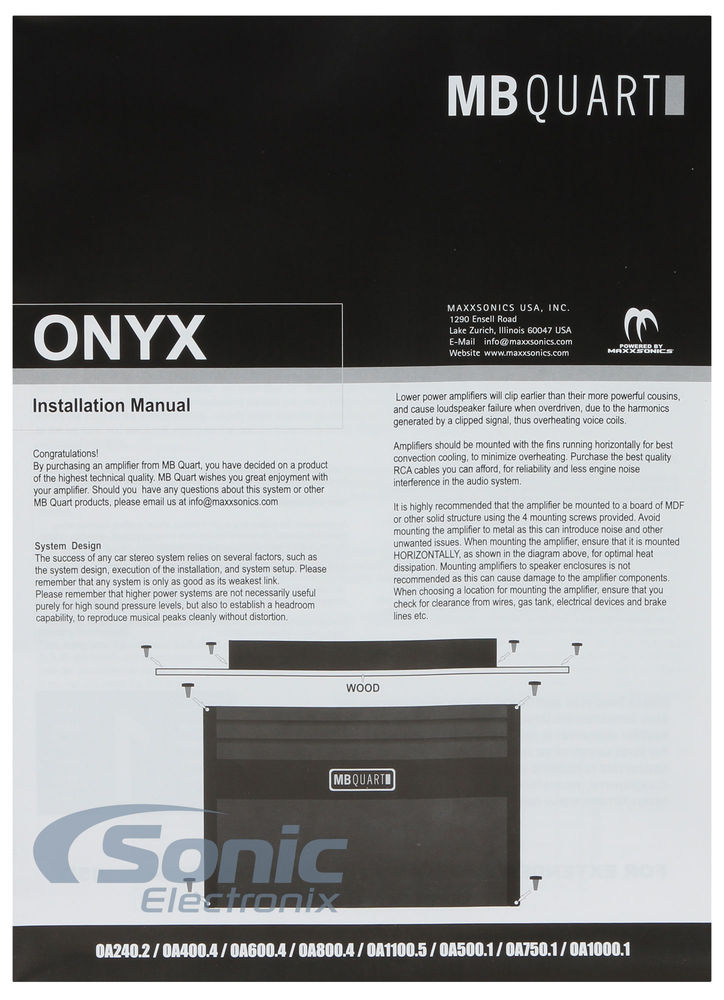 MB Quart OA750.1 Image 4