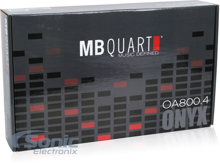 MB Quart OA800.4- OPEN BOX INCOMPLETE  Image 5