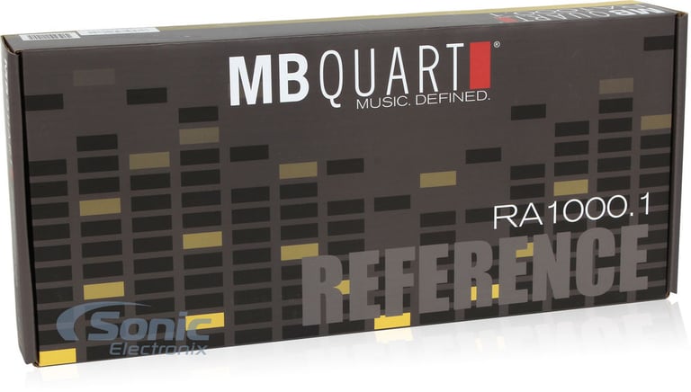 MB Quart RA1000.1 Open Box Complete Image 8