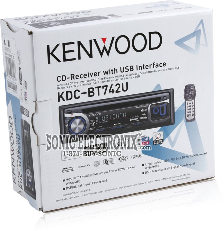 Kenwood KDC-BT742U R/B Image 6