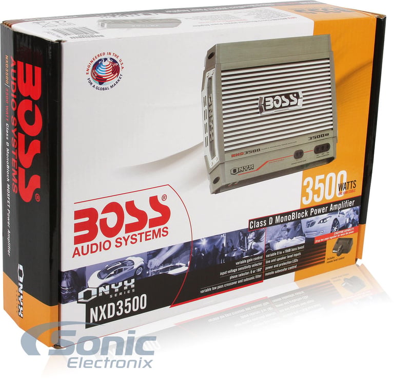 Boss Onyx NXD3500 Image 9