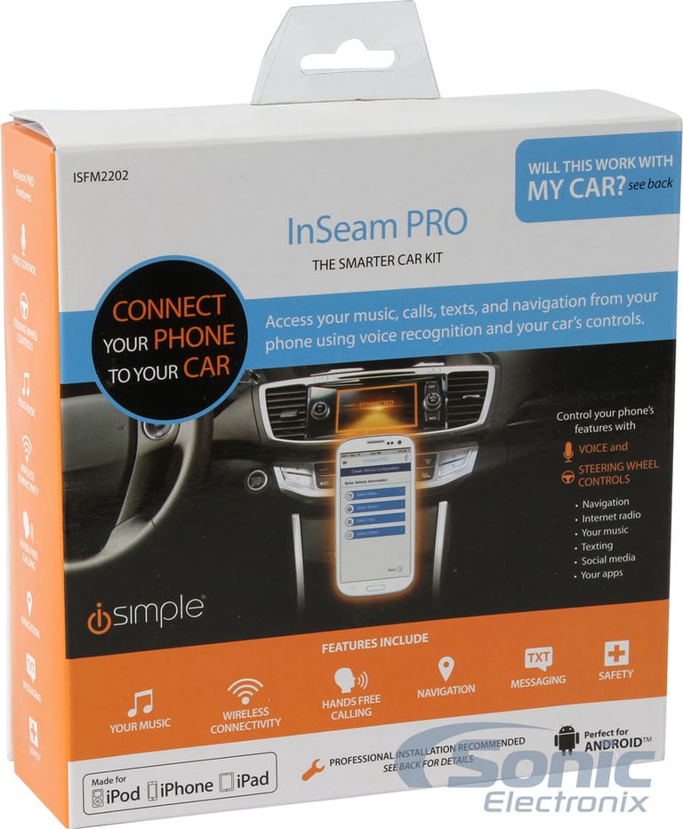 iSimple InSeam Bluetooth Streaming Kit (ISFM2202) Image 7