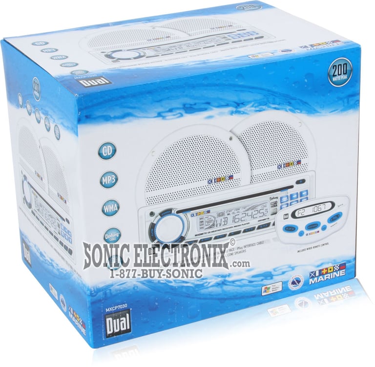 Dual MXCP7030 (Combo: Marine Radio + 6-1/2" Speakers) Image 12