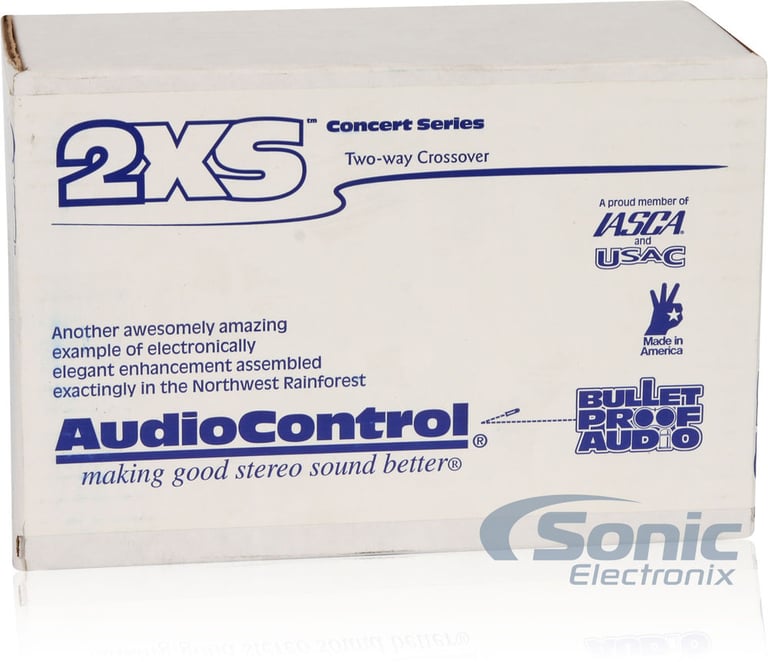 AudioControl 2XS Crossover (Salmon Gray) Image 5