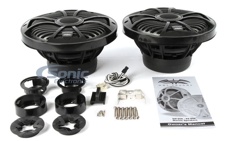 Wet Sounds SW-808-B (Black) Image 8