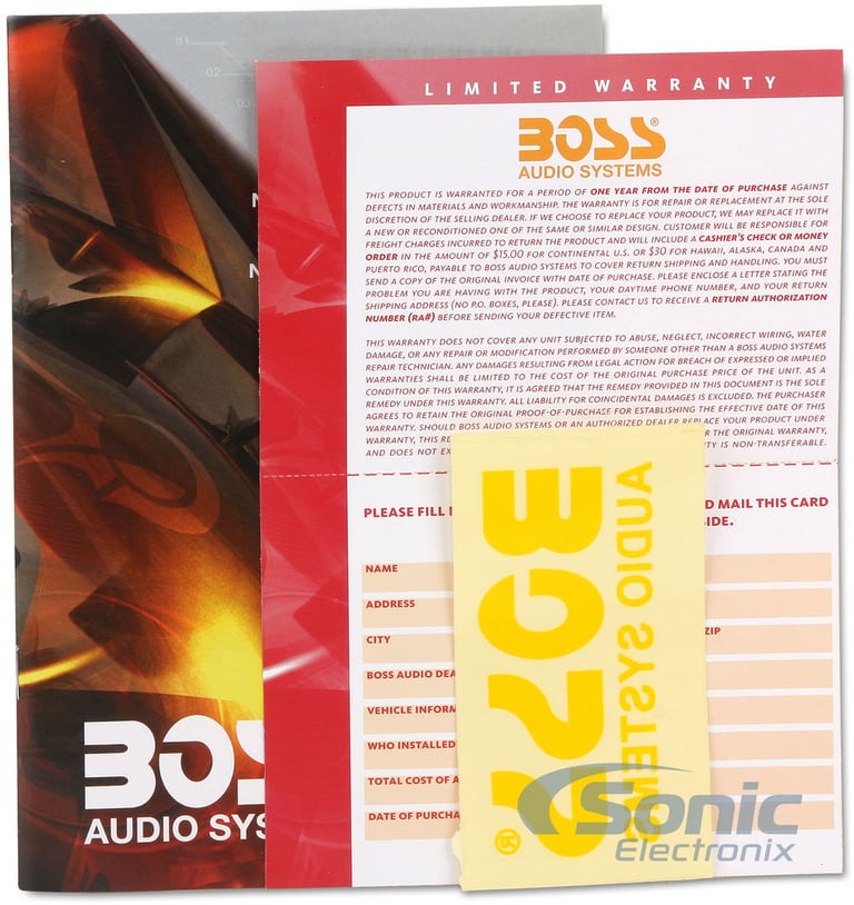 Boss NX2800.1 Image 8