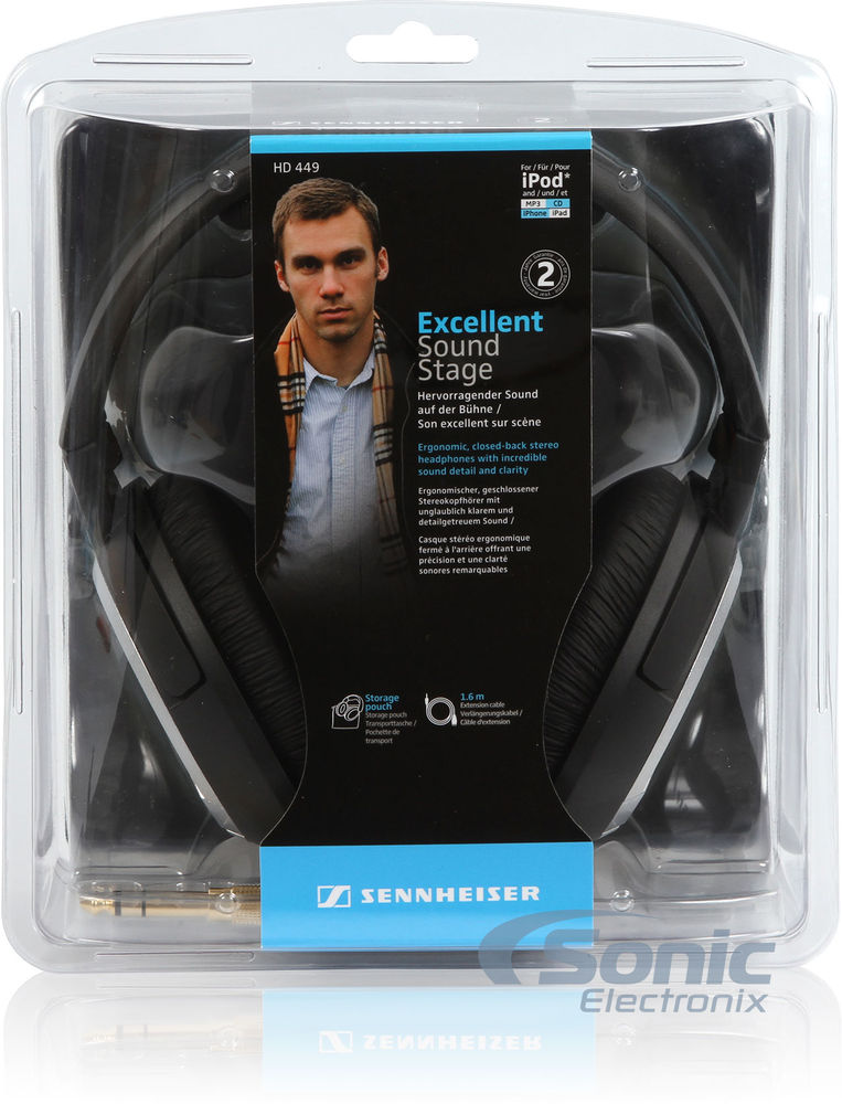 Sennheiser HD 449 (HD449) OPEN BOX COMPLETE Image 9
