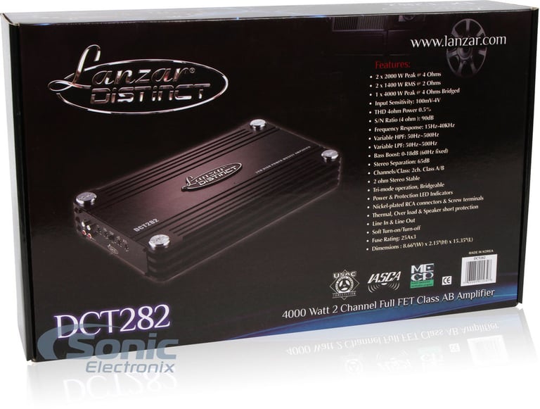 Lanzar DCT282 Image 4