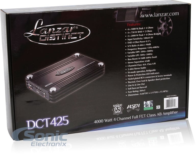 Lanzar DCT425 Image 4