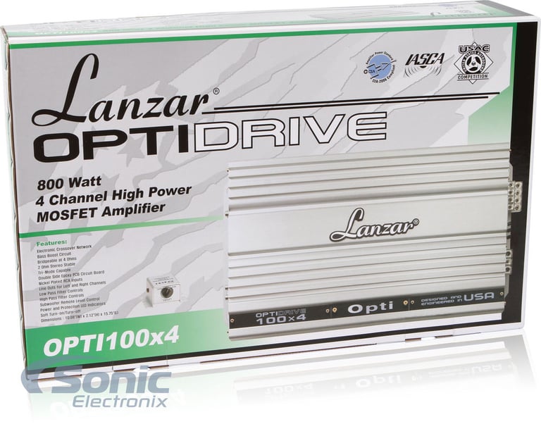 Lanzar OPTI100X4 Image 7