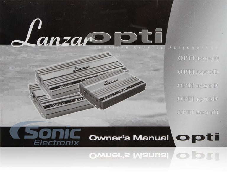 Lanzar OPTI2000D OPEN BOX COMPLETE Image 8