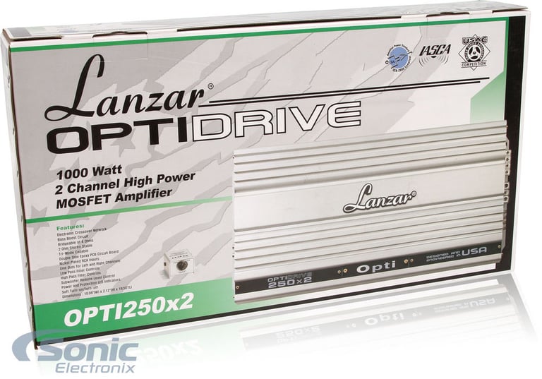 Lanzar OPTI250X2 Image 6