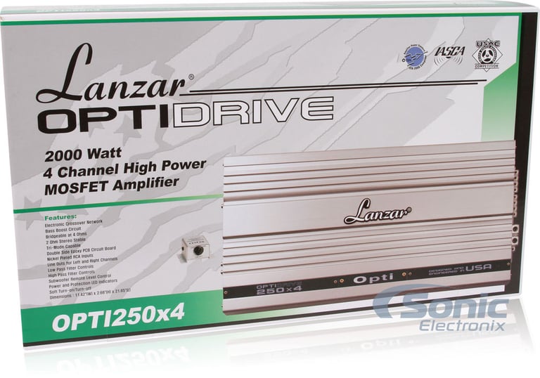 Lanzar OPTI250X4 Image 6