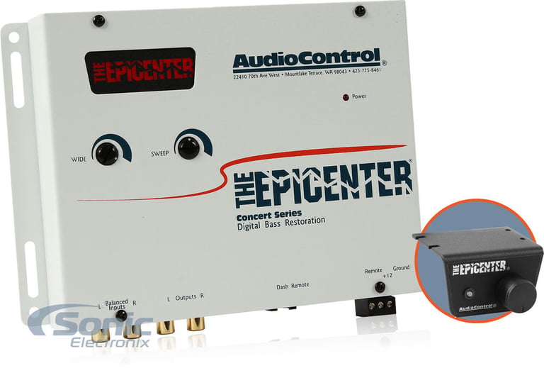 AudioControl The Epicenter - Sierra White R/B Image 1