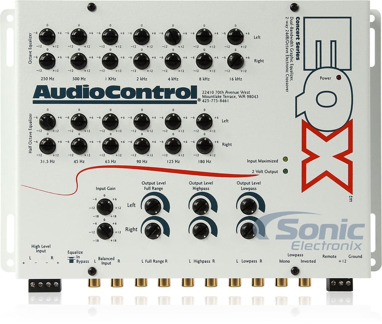 AudioControl EQX (White) - OPEN BOX Image 2