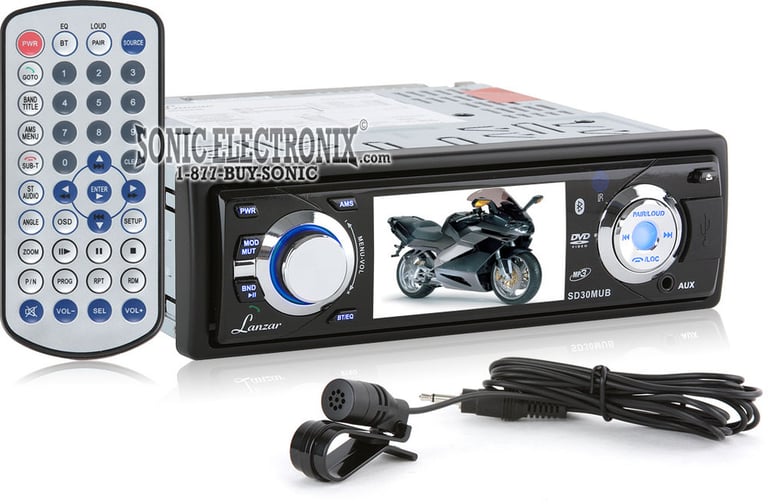 Lanzar SD30MUB / SD30MU with Bluetooth Image 1