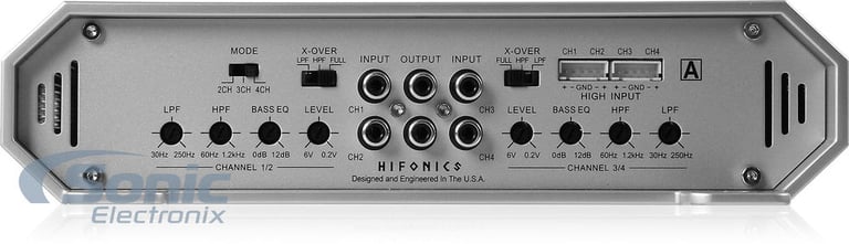 Hifonics ZRX1016.4 LIKE NEW STORE RETURN Image 3