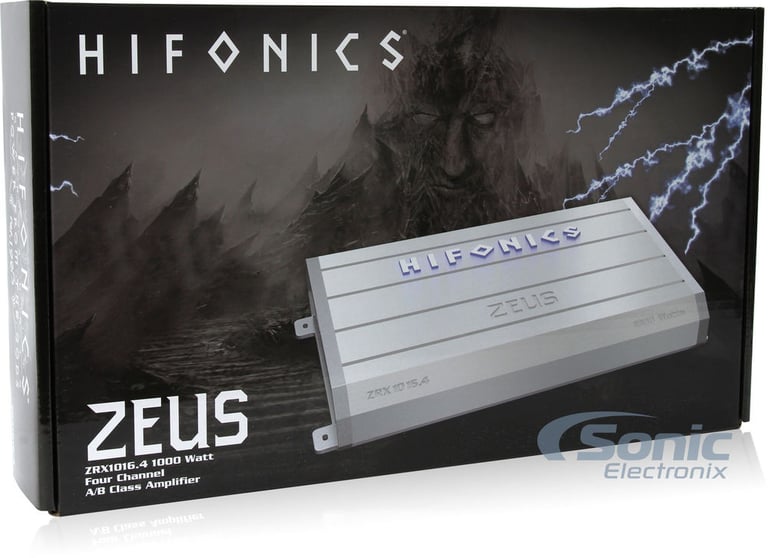 Hifonics ZRX1016.4 LIKE NEW STORE RETURN Image 8