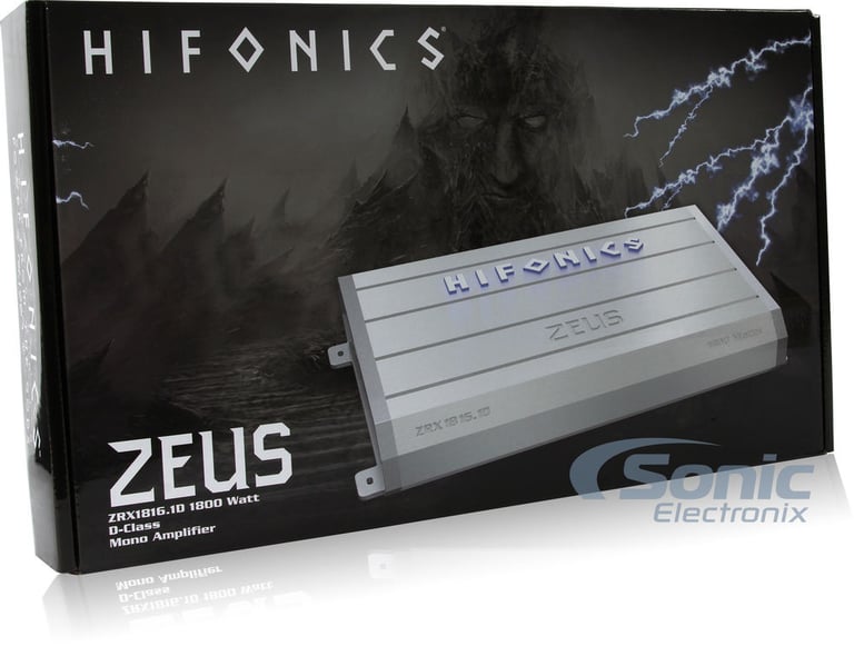 Hifonics ZRX1816.1D Open Box Complete Image 8