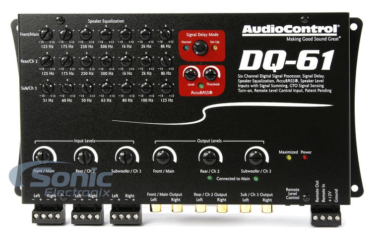 AudioControl DQ-61 (Espresso Black) Image 2