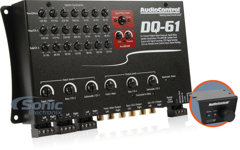 AudioControl DQ-61 (Espresso Black) Image 1