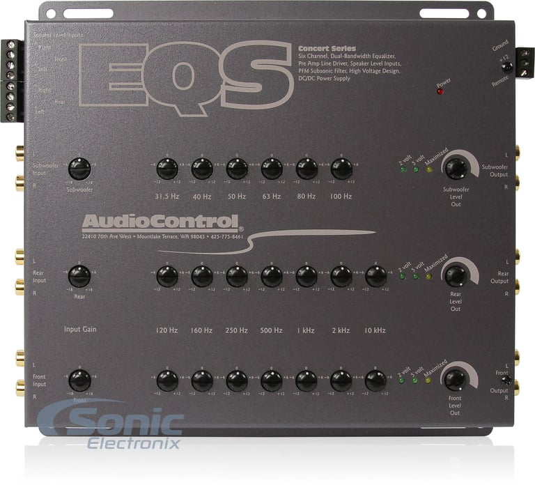 AudioControl EQS (Gray) Image 2