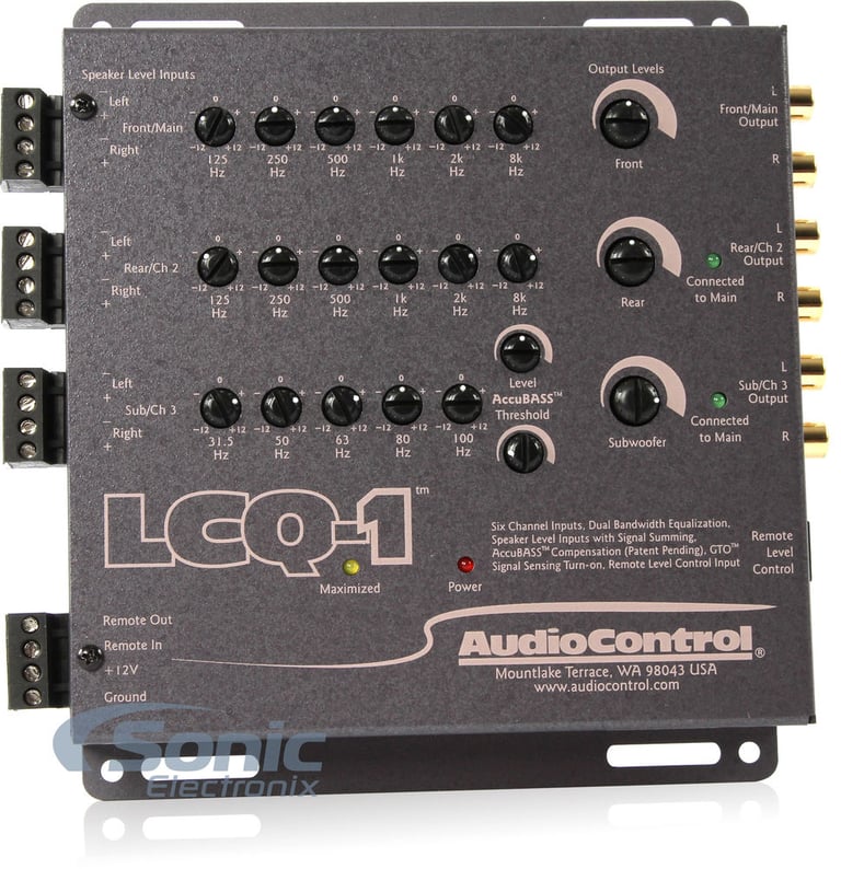 AudioControl LCQ-1 (Gray) R/B Image 2