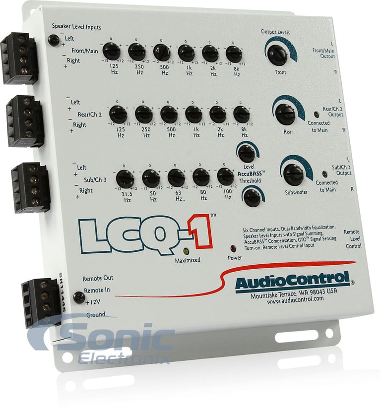 AudioControl LCQ-1 (White) Image 1