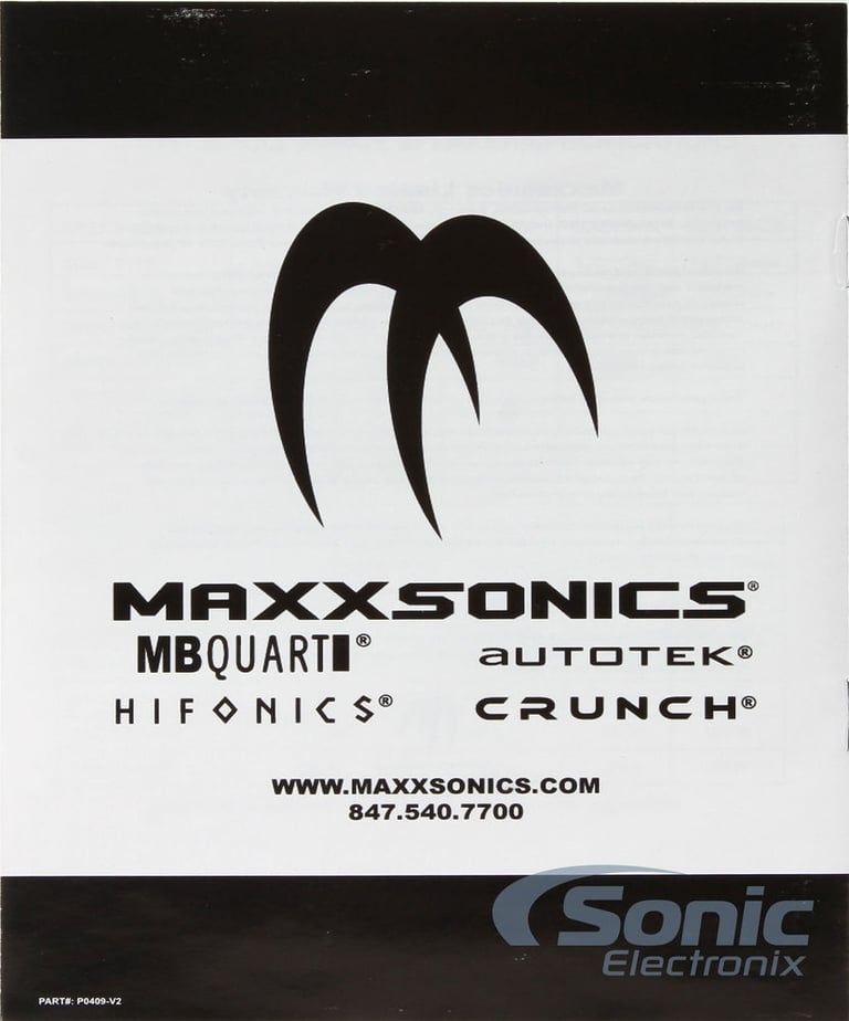Crunch CS46CX OPEN BOX COMPLETE Image 7