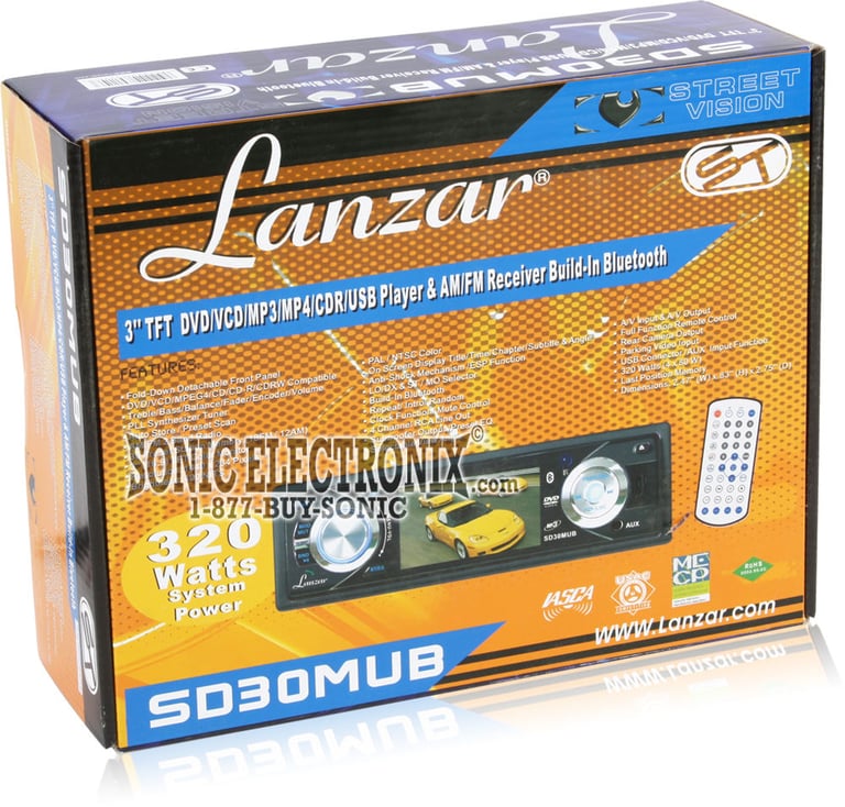 Lanzar SD30MUB / SD30MU with Bluetooth Image 8