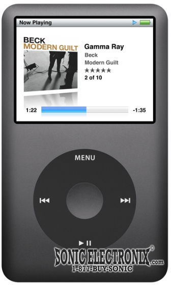 Apple iPod classic 120GB Black (6th Generation) - MB565LL/A Image 1