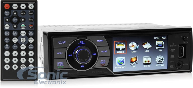 Power Acoustik PD-344BT Image 1