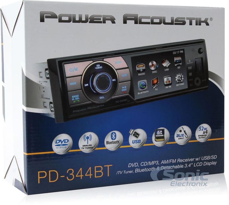 Power Acoustik PD-344BT Image 11