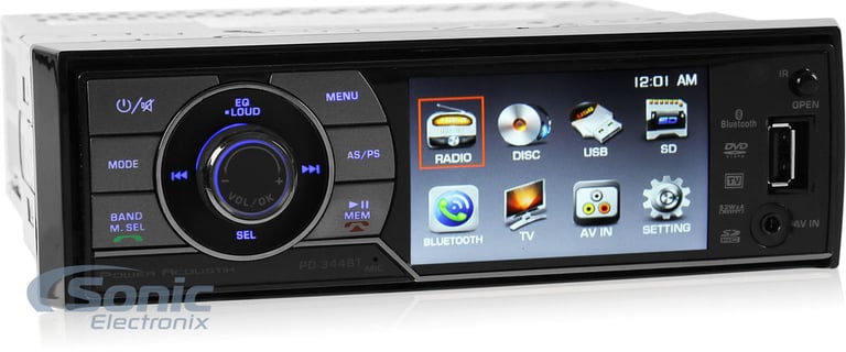 Power Acoustik PD-344BT Image 2