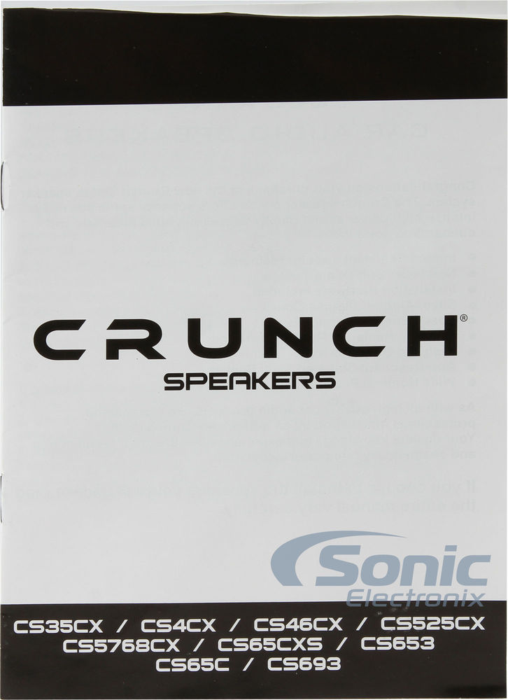 Crunch CS4CX Image 6