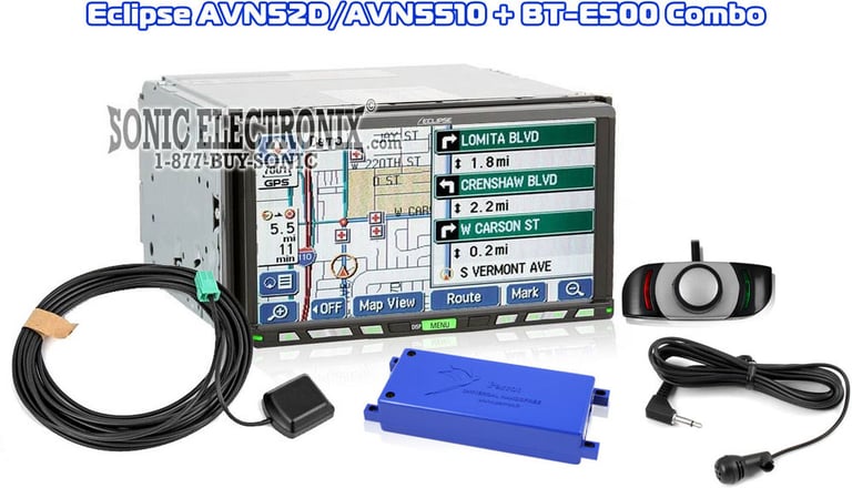 Combo: Eclipse AVN5510 / AVN52D + BT-E500 Image 1