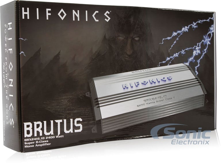 Hifonics Brutus BRX2416.1D Monoblock Amplifier Image 6